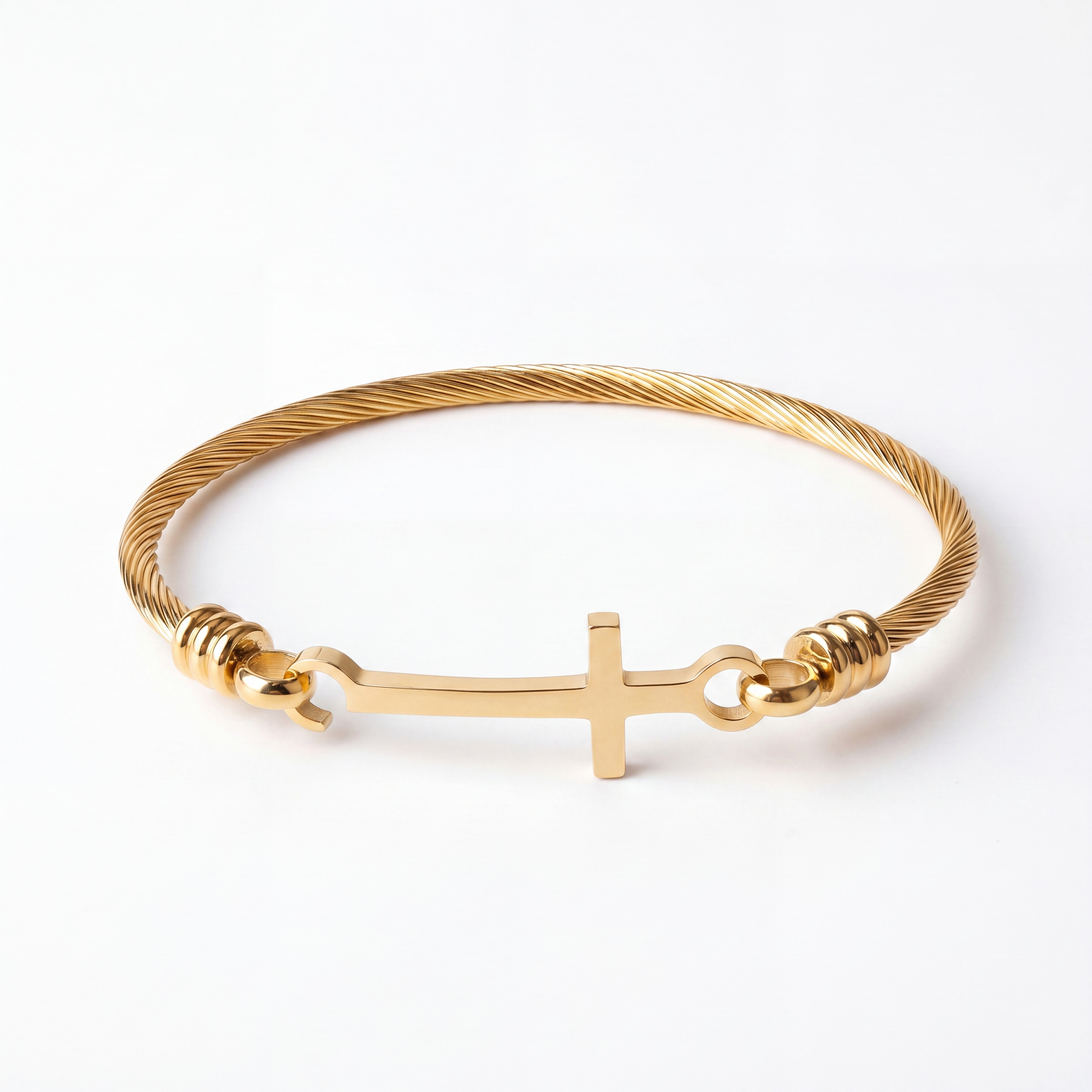 Free 18k Cross Bracelet