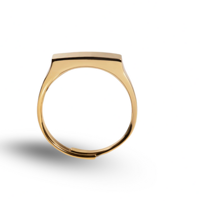 Faith Shining Ring™ – Adjustable 18K Gold & Silver Light-Sculpting Ring That Reveals His Word in Light | Premium Christian Jewelry Gift | One Size (US 4–11.5)