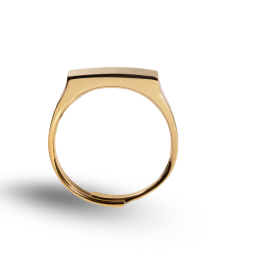 Faith Shining Ring™ – Adjustable 18K Gold & Silver Light-Sculpting Ring That Reveals His Word in Light | Premium Christian Jewelry Gift | One Size (US 4–11.5)